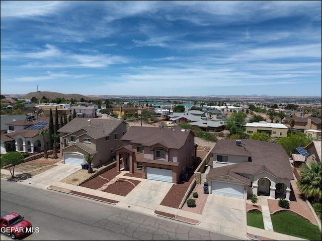 1493 Luz De Sol Dr, El Paso, TX 79912 - aerial view of residential area