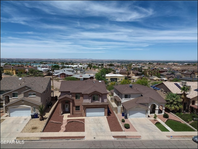1493 Luz De Sol Dr, El Paso, TX 79912 - aerial view of residential area