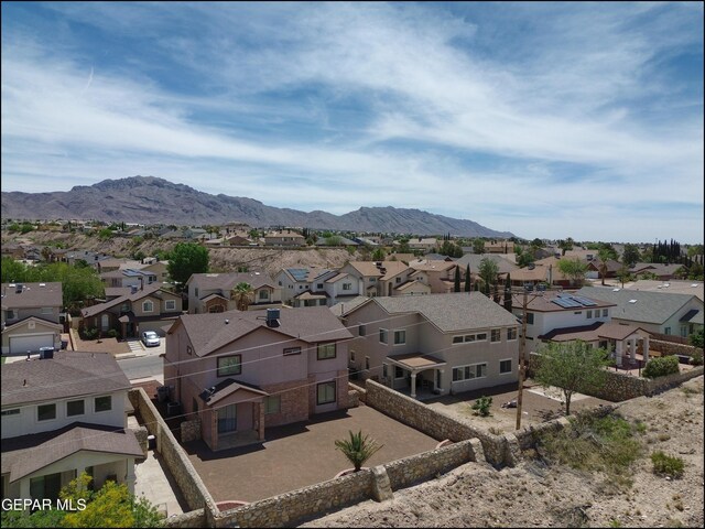 1493 Luz De Sol Dr, El Paso, TX 79912 - view of mountain backdrop with nearby suburban area