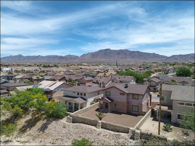 1493 Luz De Sol Dr, El Paso, TX 79912 - view of mountain backdrop with nearby suburban area