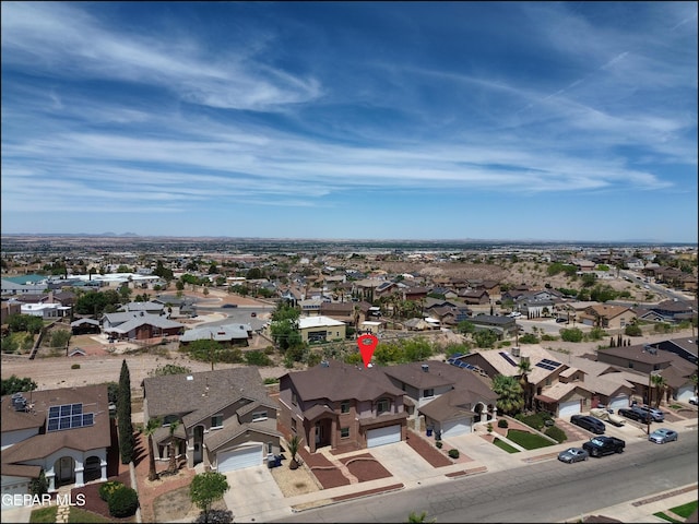 1493 Luz De Sol Dr, El Paso, TX 79912 - aerial view of residential area
