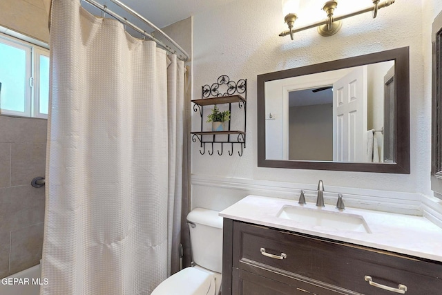 10912 Duke Snider Cir, El Paso, TX 79934 - bathroom with vanity and toilet