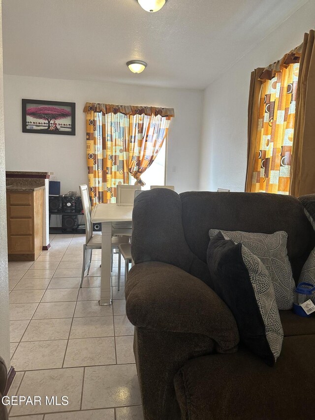 14045 Lago Seco Dr, Horizon City, TX 79928 - living area with light tile patterned floors