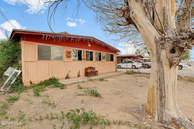 564 Chula Vista St, El Paso, TX 79915 - view of front of home with a carport