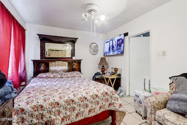 564 Chula Vista St, El Paso, TX 79915 - bedroom featuring tile patterned flooring