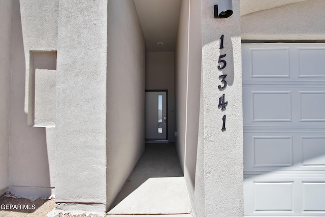 15341 Idea Ln, El Paso, TX 79938 - entrance to property with stucco siding