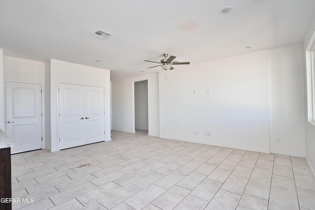 15341 Idea Ln, El Paso, TX 79938 - empty room featuring ceiling fan