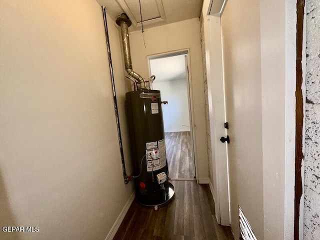 5017 Sierra Madre Dr, El Paso, TX 79904 - utility room with gas water heater
