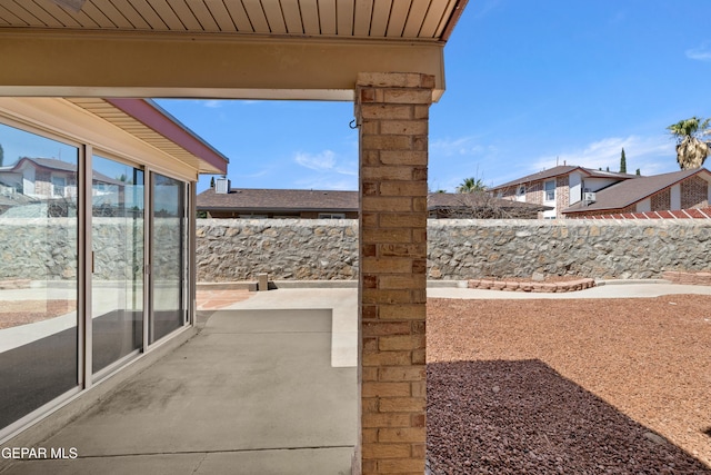 10740 White Sands Dr, El Paso, TX 79924 - view of patio