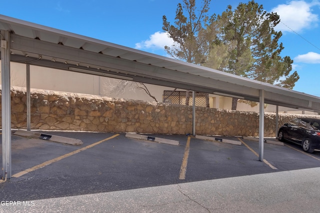 4433 Stanton St Unit T37, El Paso, TX 79902 - view of covered parking lot
