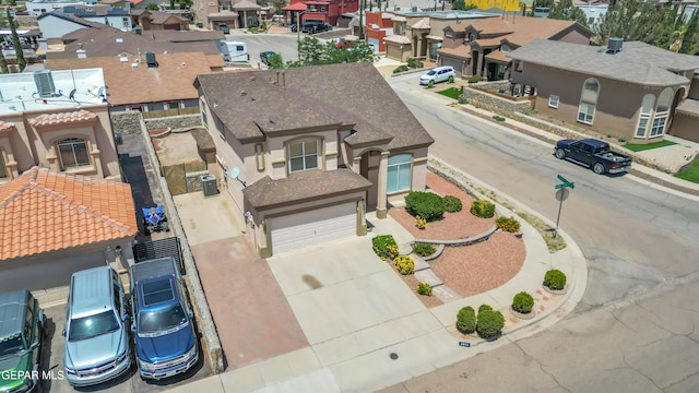 3081 Tierra Humeda Dr, El Paso, TX 79938 - aerial perspective of suburban area