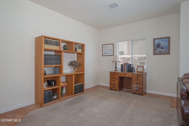 7350 Rosas Way, Canutillo, TX 79835 - office area with baseboards