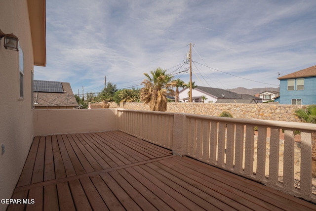 7350 Rosas Way, Canutillo, TX 79835 - deck with fence