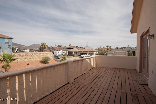 7350 Rosas Way, Canutillo, TX 79835 - deck with a residential view