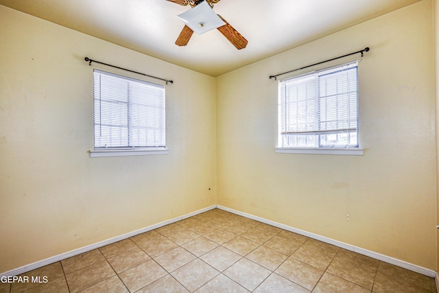 4209 Hercules Ave, El Paso, TX 79904 - empty room featuring baseboards and light tile patterned flooring