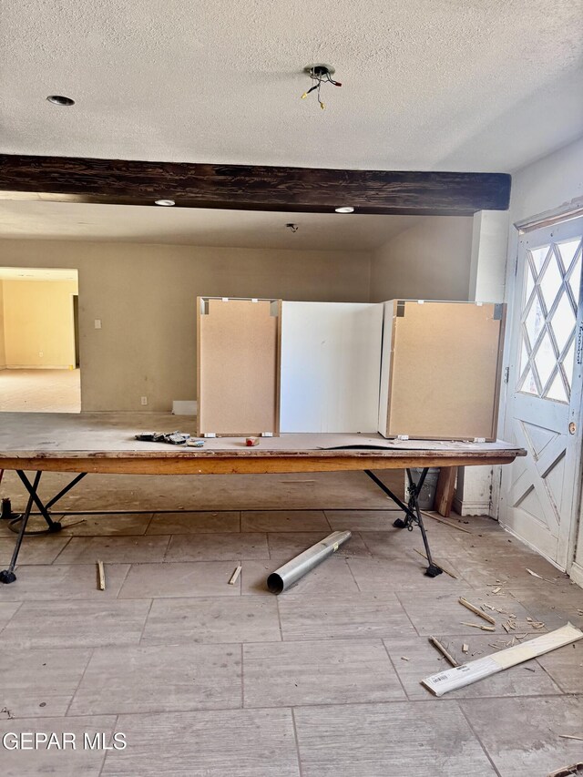 4500 Frankfort Ave, El Paso, TX 79903 - miscellaneous room with a textured ceiling