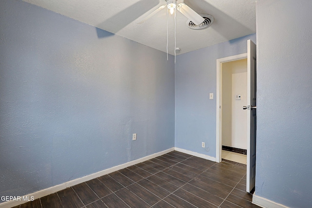 5713 Sanders Ave, El Paso, TX 79924 - empty room featuring ceiling fan and baseboards