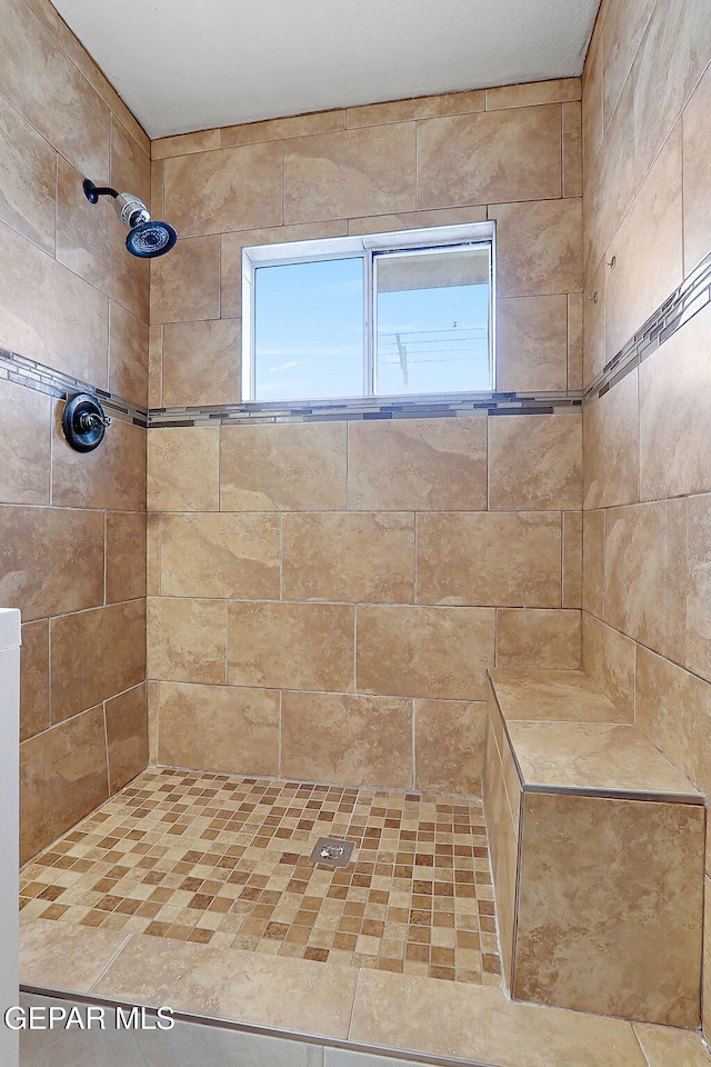 5713 Sanders Ave, El Paso, TX 79924 - bathroom with a tile shower