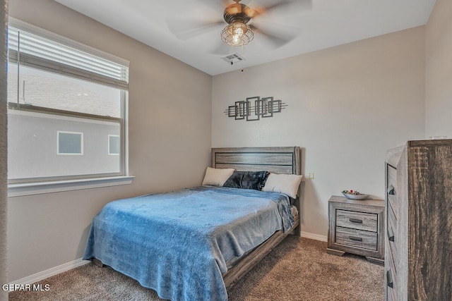 14809 Tierra Escape Ave, El Paso, TX 79938 - bedroom featuring carpet flooring, baseboards, and ceiling fan