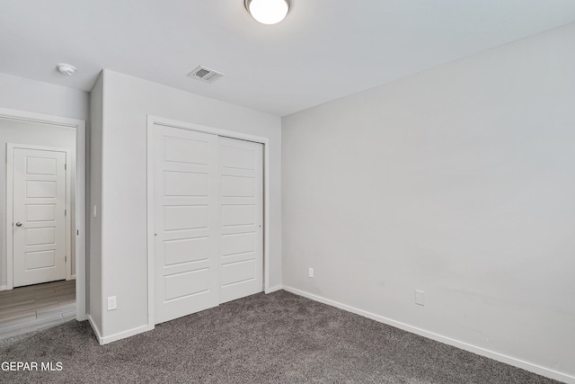 13804 Flora Vista Ave, Horizon City, TX 79928 - unfurnished bedroom featuring carpet floors, baseboards, and a closet