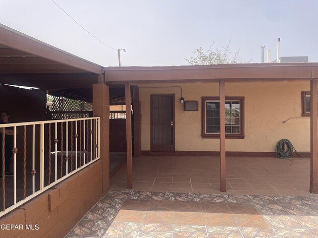 8324 Diana Dr, El Paso, TX 79904 - entrance to property featuring stucco siding