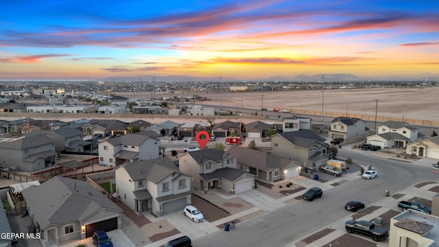 14953 Willie Worsley Ave, El Paso, TX 79938 - aerial perspective of suburban area