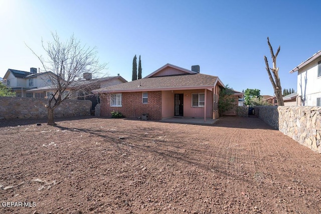 4560 Loma Canada Ct, El Paso, TX 79934 - back of house with a patio area