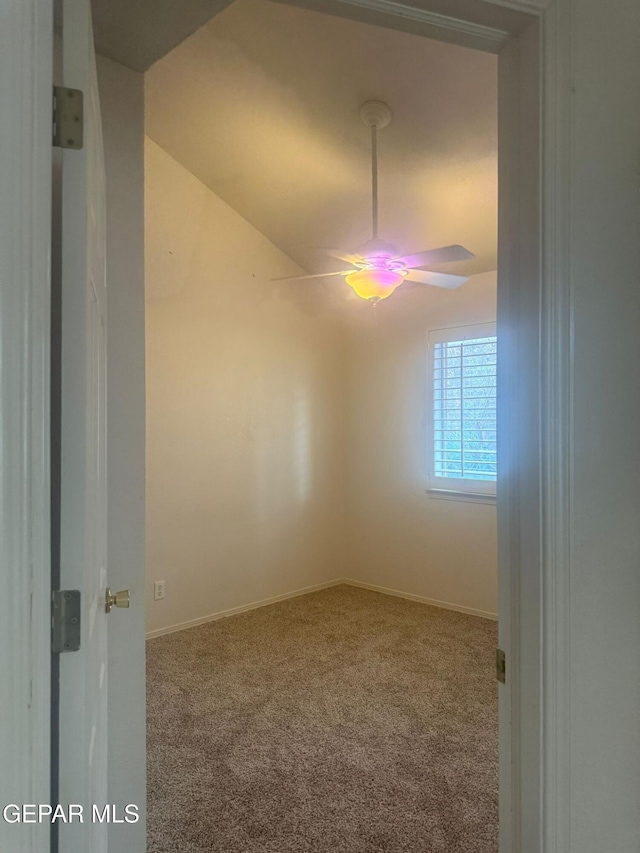 4560 Loma Canada Ct, El Paso, TX 79934 - spare room with carpet floors and ceiling fan
