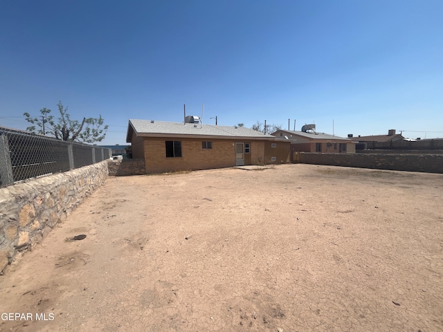 9354 Elgin Dr, El Paso, TX 79907 - back of house featuring fence