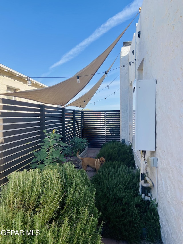 910 Mesita Dr, El Paso, TX 79902 - view of yard