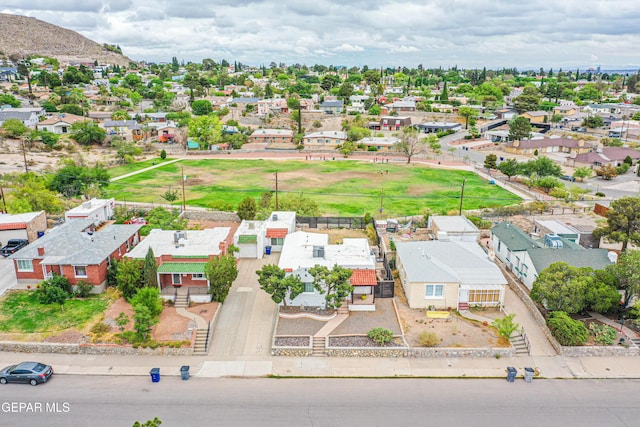 910 Mesita Dr, El Paso, TX 79902 - aerial perspective of suburban area