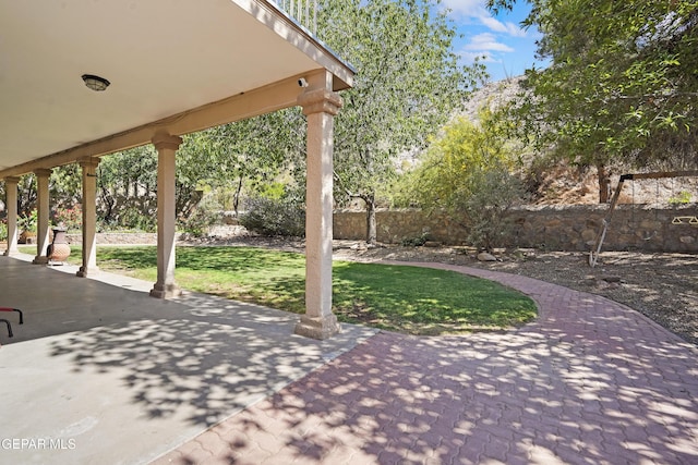 505 Canyon Springs Dr, El Paso, TX 79912 - view of patio / terrace
