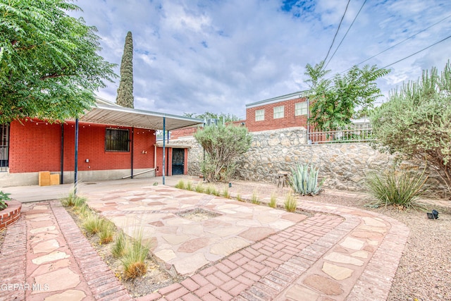 2300 N Campbell St, El Paso, TX 79902 - view of patio