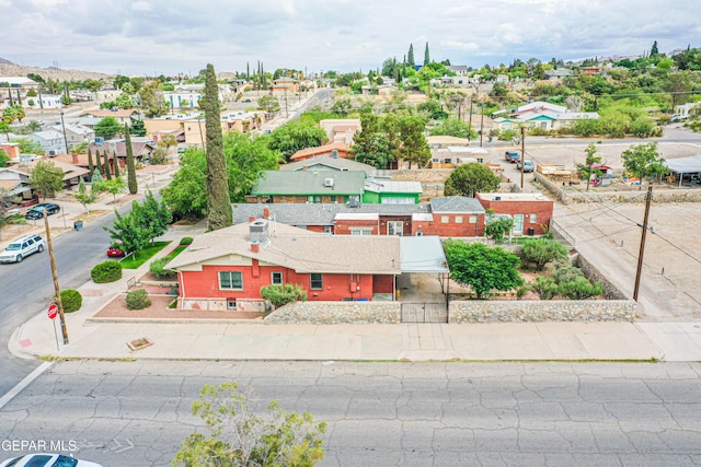 2300 N Campbell St, El Paso, TX 79902 - aerial view of residential area