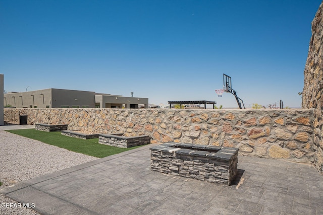 7389 Cimarron Gap Dr, El Paso, TX 79911 - view of patio