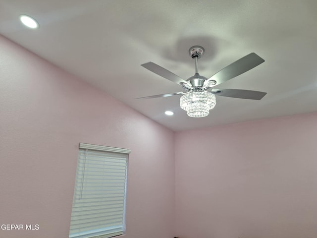 11574 La Poblana Dr, Socorro, TX 79927 - detailed view of ceiling fan and recessed lighting