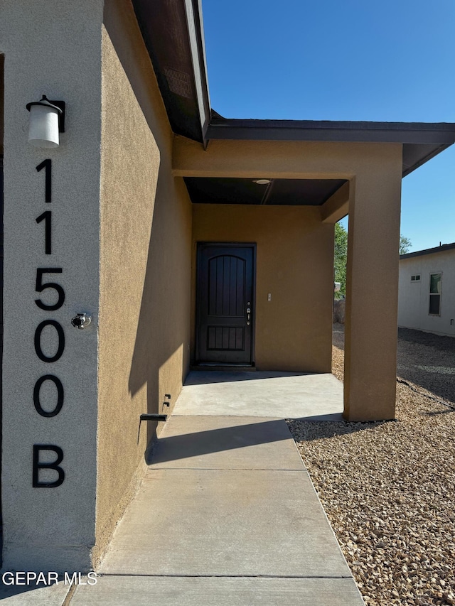 11500 Summer Dr Unit A & B, Socorro, TX 79927 - entrance to property featuring stucco siding