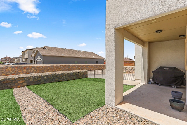 4817 Mark Avizo, El Paso, TX 79938 - view of yard with a patio area and a residential view