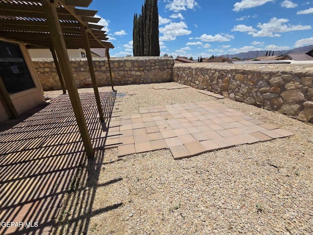 PPP10049 Paloma Dr, El Paso, TX 79924 - view of patio with a pergola