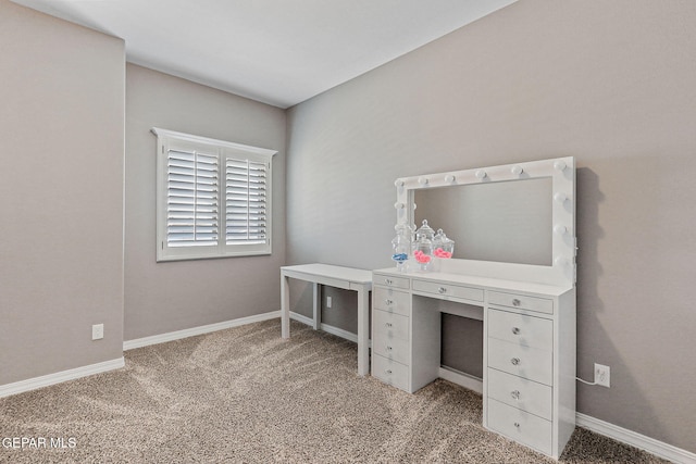 12517 Winners Cir, El Paso, TX 79928 - office area featuring light carpet and baseboards