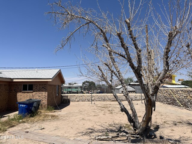 9145 Plymouth Dr, El Paso, TX 79907 - view of yard