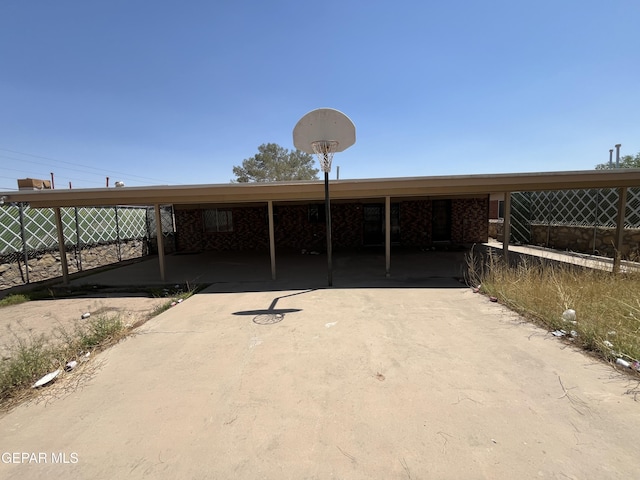 741 Haverhill Rd, El Paso, TX 79907 - view of vehicle parking with an attached carport