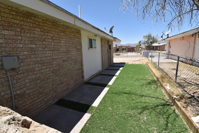 10824 Obsidian St, El Paso, TX 79924 - view of yard
