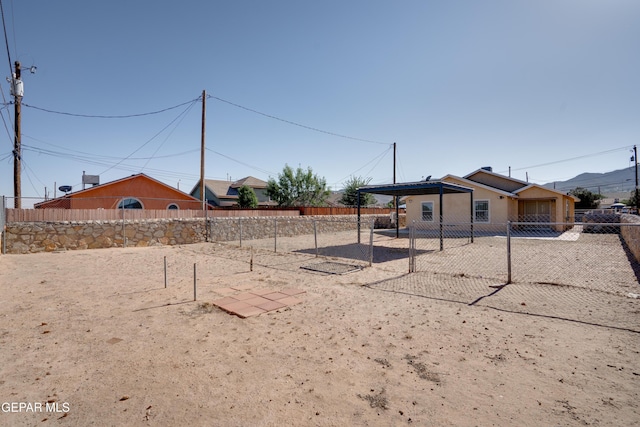 7930 Howard St, El Paso, TX 79904 - view of fenced backyard