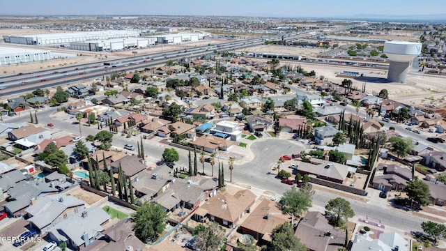 12119 Quail Harvest Ln, El Paso, TX 79936 - aerial view of property and surrounding area featuring nearby suburban area