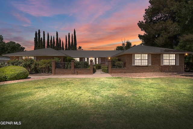 5445 Connors Ln, El Paso, TX 79932 - ranch-style home featuring brick siding