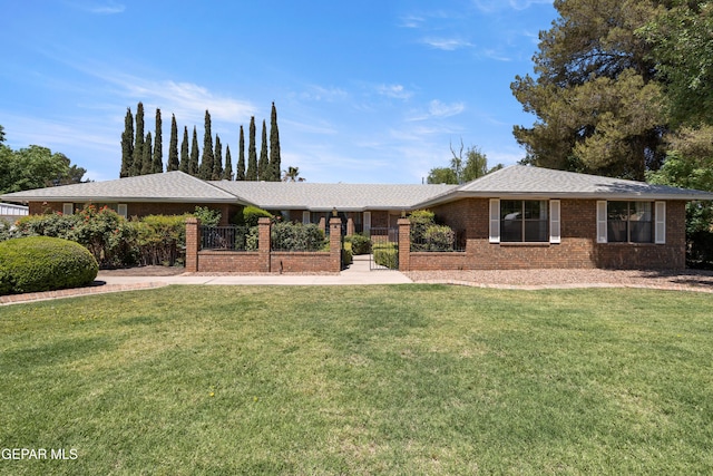 5445 Connors Ln, El Paso, TX 79932 - ranch-style home featuring brick siding