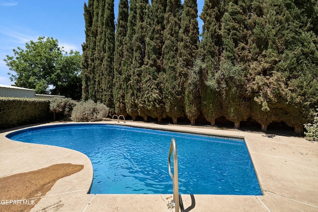 5445 Connors Ln, El Paso, TX 79932 - view of pool featuring a patio area