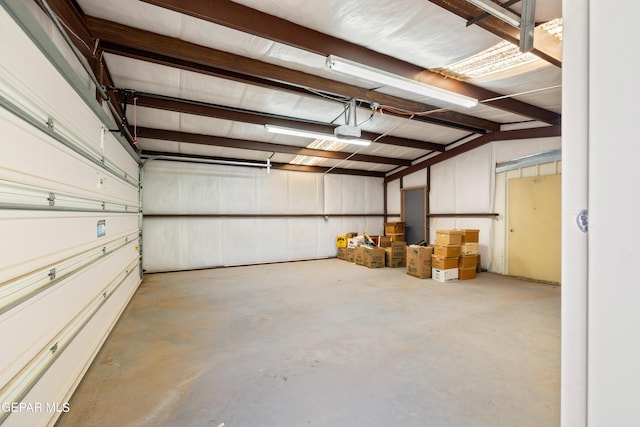 5445 Connors Ln, El Paso, TX 79932 - garage featuring a garage door opener