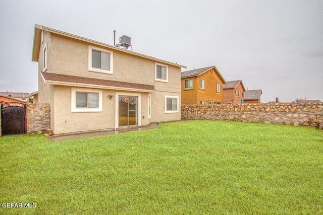 11924 Mesquite Rock Dr, El Paso, TX 79934 - rear view of house with stucco siding